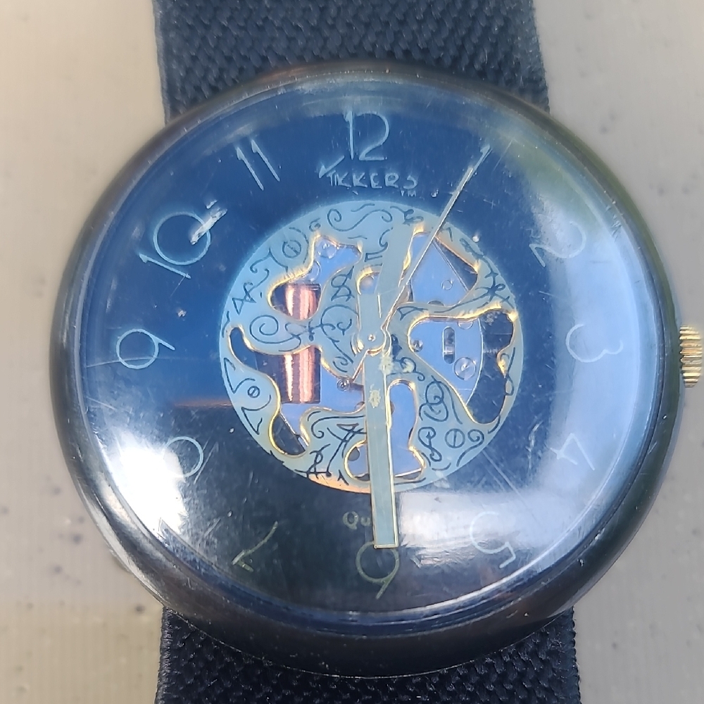 Black Vintage Tikkers Watch - Picture 2 of 4